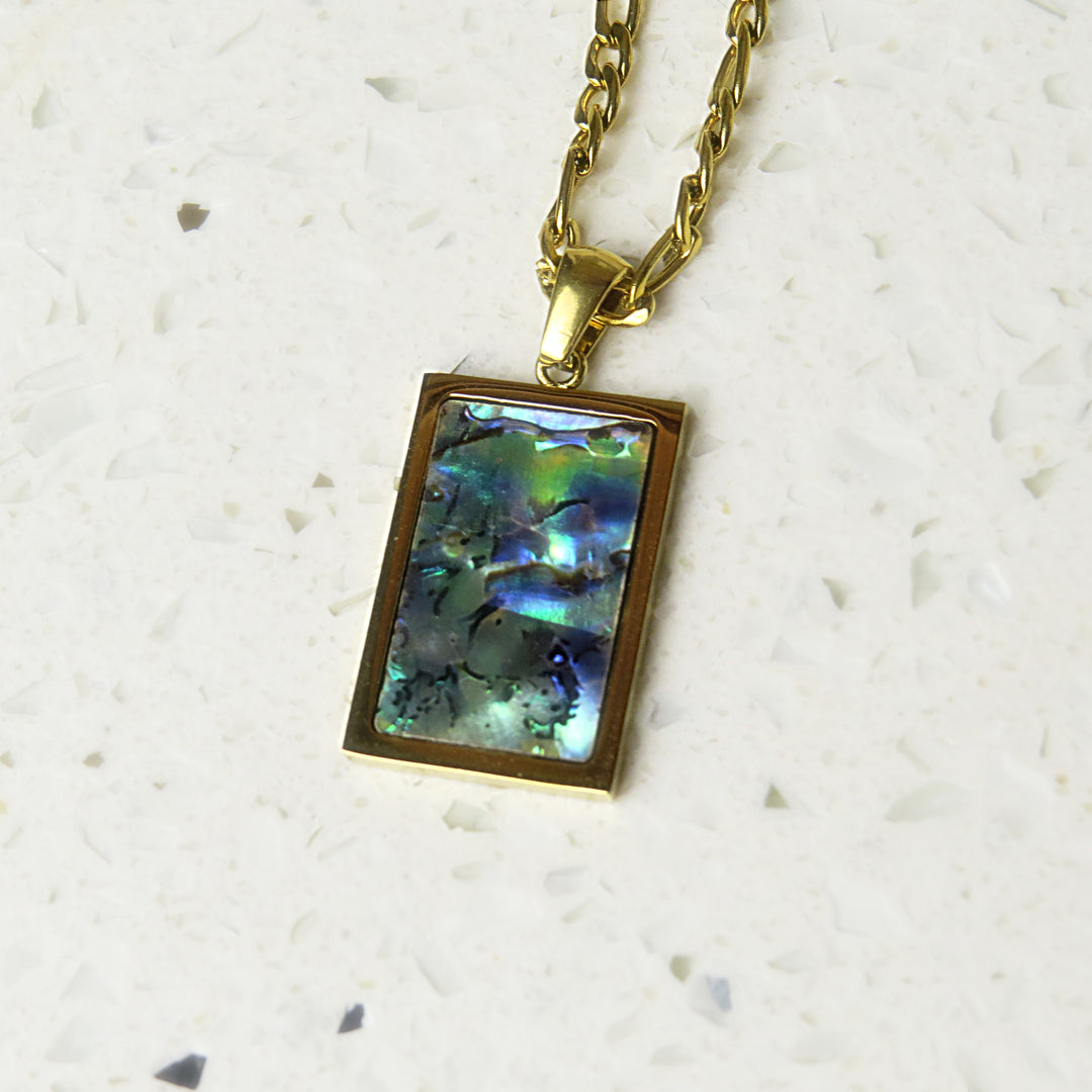 Handcrafted turquoise pendant