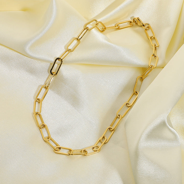 Fine gold link bracelets